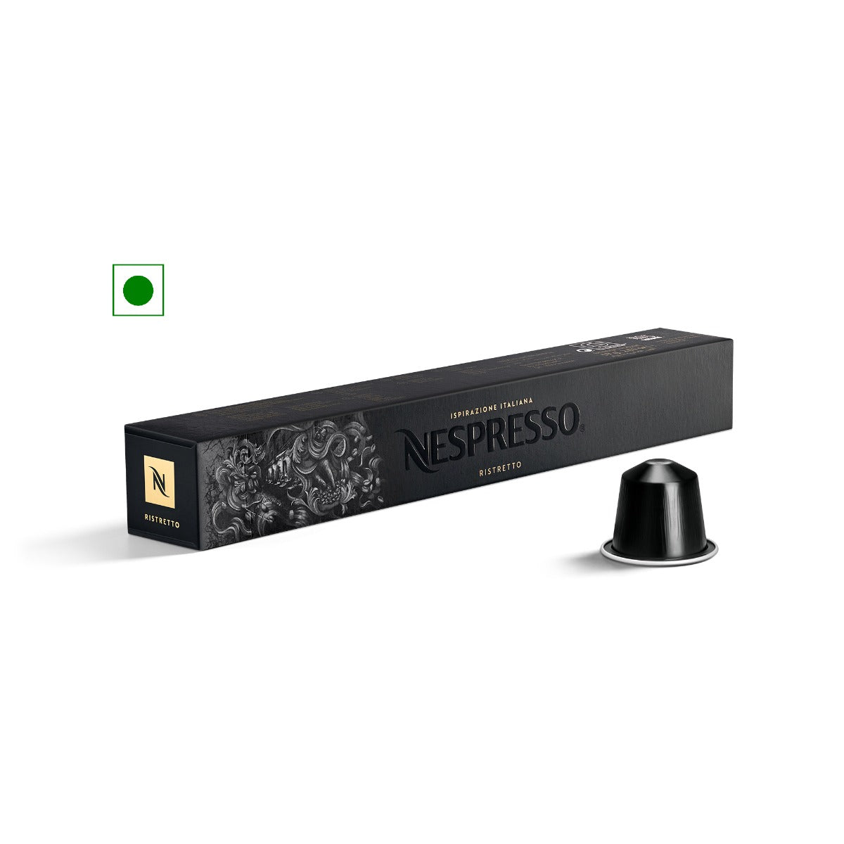 Nespresso Pods Ispirazione Italiana Ristretto - 1 sleeve (5.7g x 10 capsules)