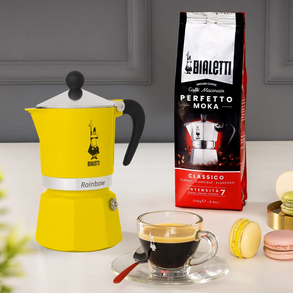 Bialetti - Rainbow 3Cups Yellow - 4982/NP