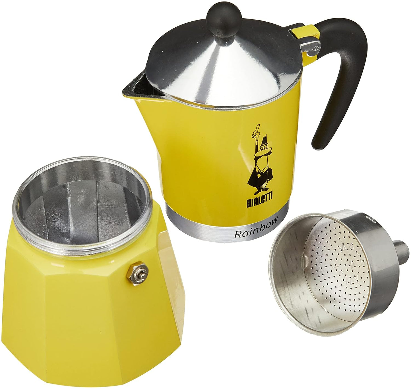 Bialetti - Rainbow 3Cups Yellow - 4982/NP