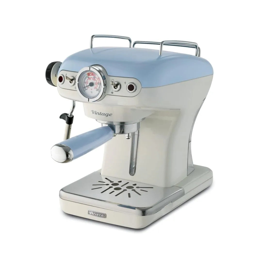 Ariete 1389 Vintage Espresso Coffee Maker - Blue