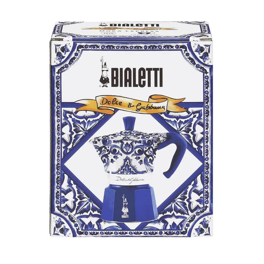 Bialetti Moka Express 3 Cups Dolce & Gabanna D&G - 5327